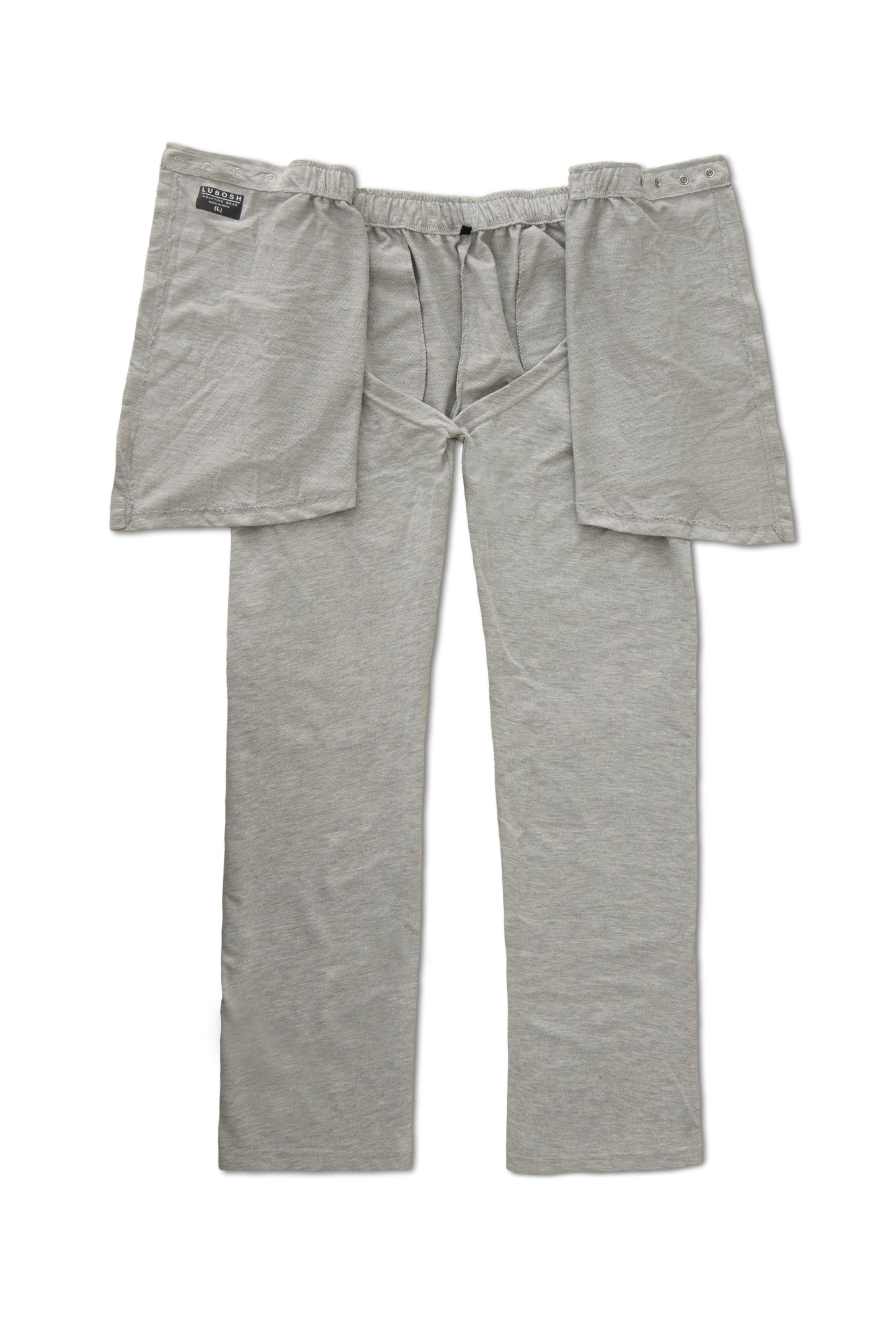 Unisex Open Back Fleece Adaptive Pants | For Men & Women