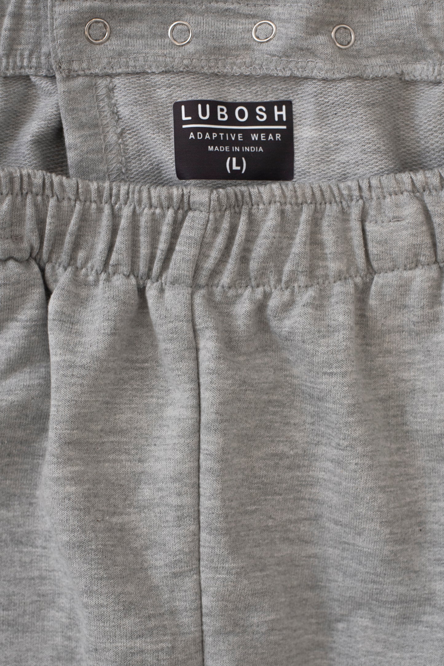 Unisex Open Back Fleece Adaptive Pants | For Men & Women