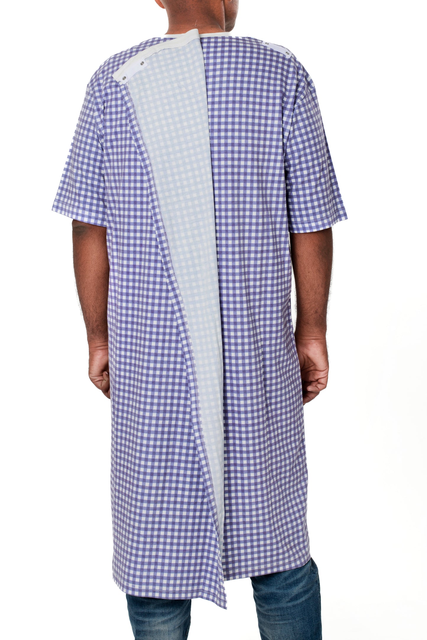 Open Back Gown for Hospital & Home | Adaptive Clothing for Men