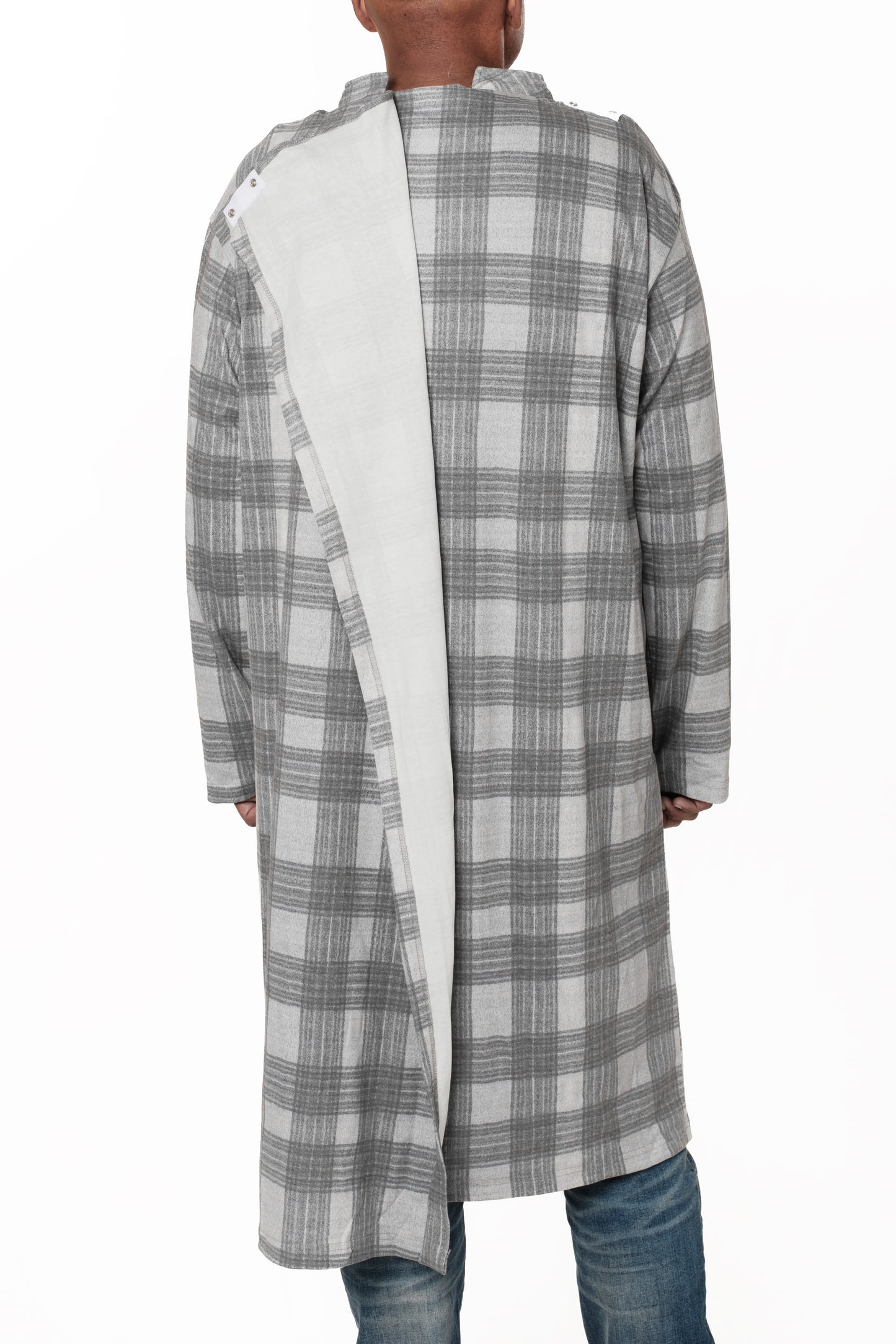 Open Back Male Patient Gown | Adaptive Clothing for Men