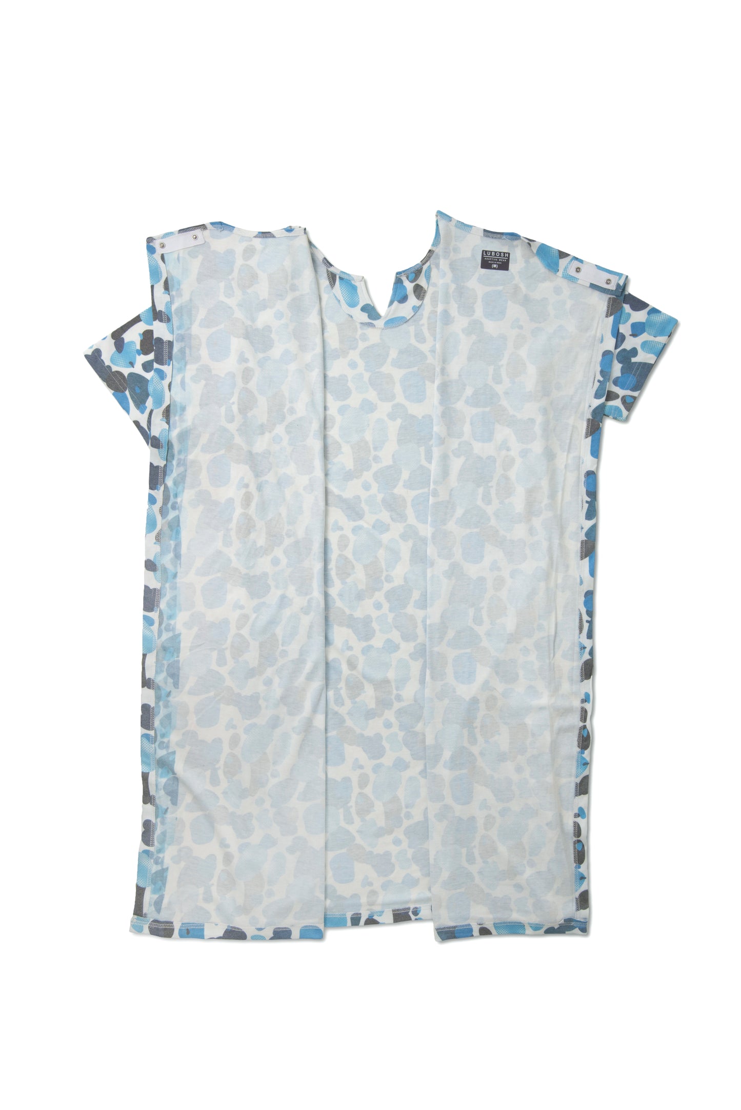 Women's Open Back Gown | Adaptive Clothing for Home & Hospital