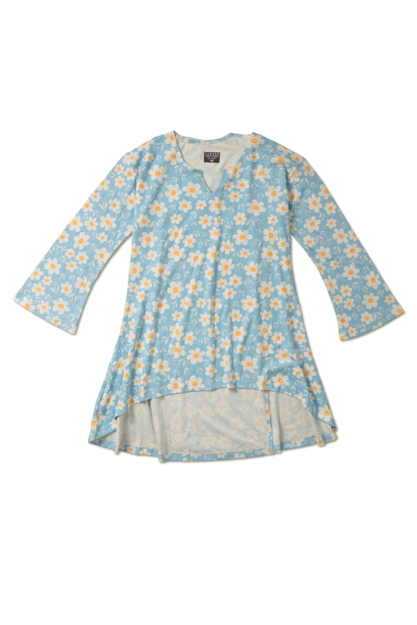 Women’s Floral Top | Open Back Adaptive Clothing