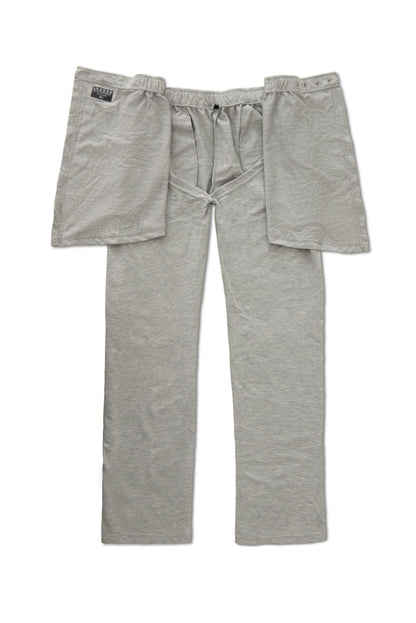 Unisex Open Back Fleece Adaptive Pants | For Men & Women