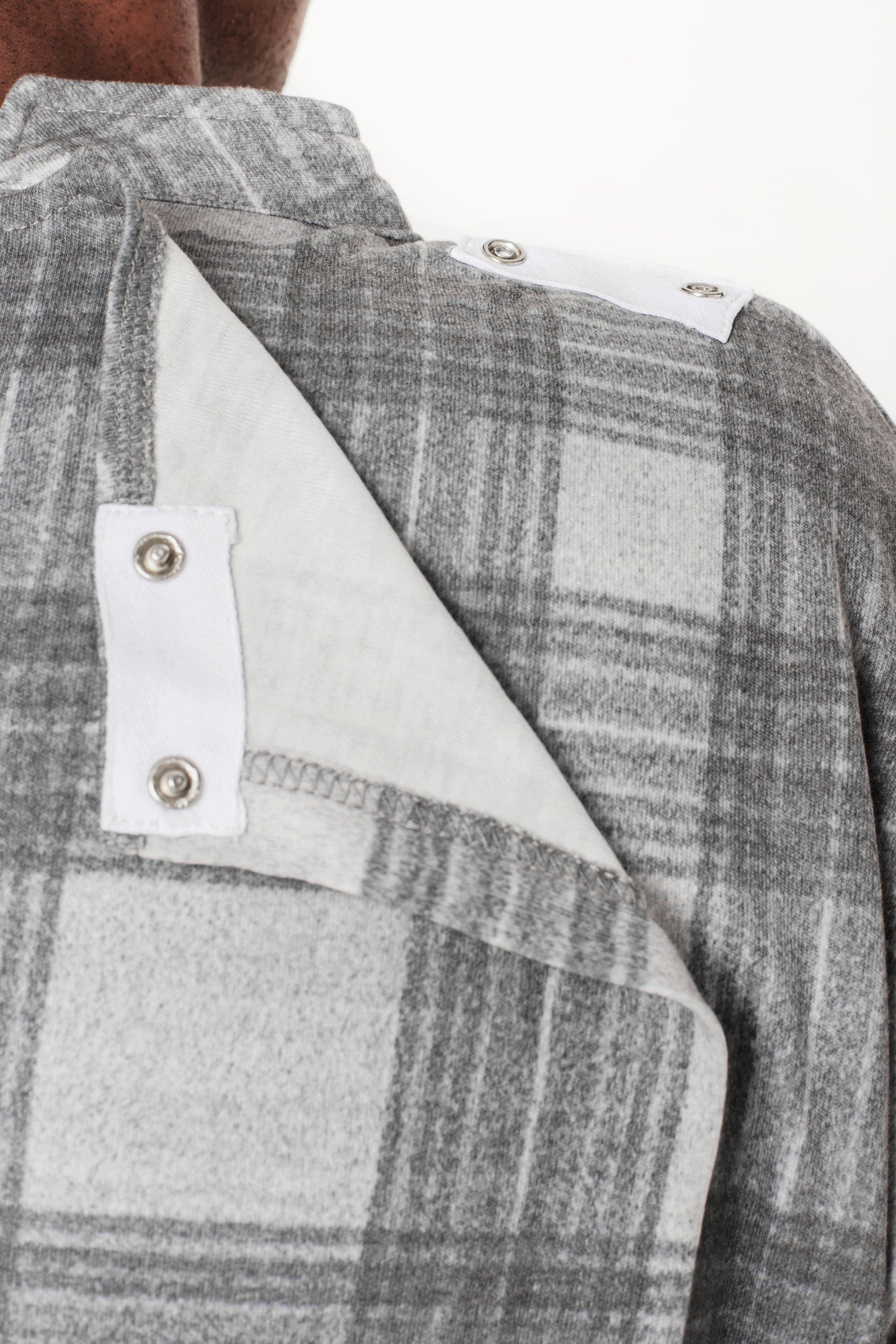 Open Back Male Patient Gown | Adaptive Clothing for Men