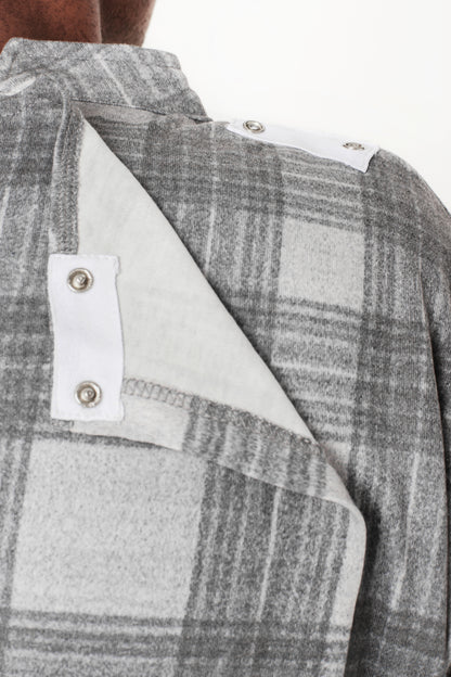 Open Back Male Patient Gown | Adaptive Clothing for Men