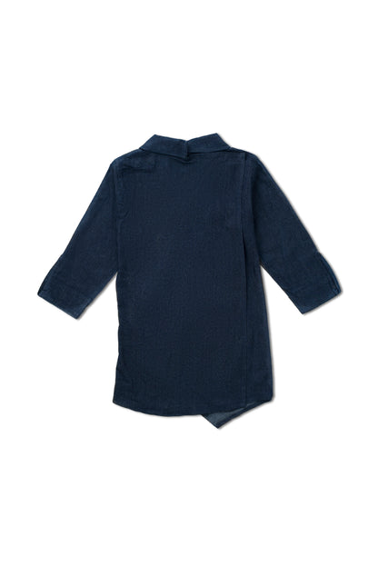 Open Back Denim Top | Adaptive Clothing for Women