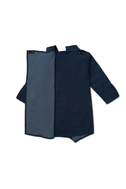 Open Back Denim Top | Adaptive Clothing for Women