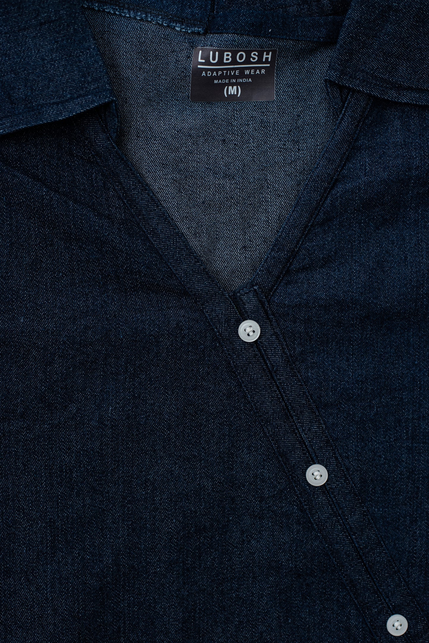 Open Back Denim Top | Adaptive Clothing for Women
