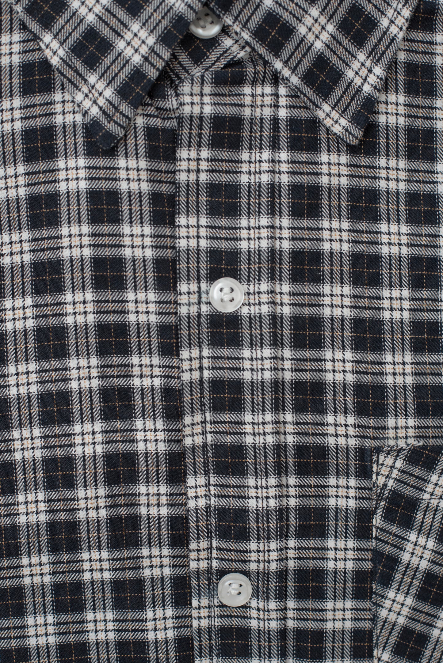Checkered Open Back Shirt, Full Sleeves | Adaptive Clothing for Men