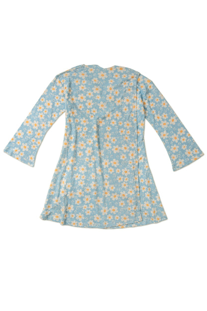 Women’s Floral Top | Open Back Adaptive Clothing